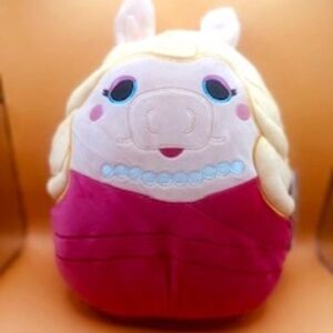 Disney the Muppets Miss Piggy Squishmallows Plush-NWT